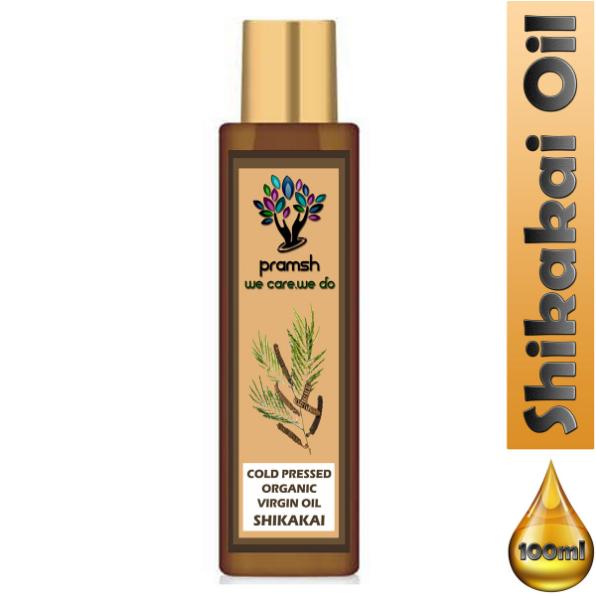 Pramsh Cold Pressed Organic Virgin Shikakai Oil Hair Oil