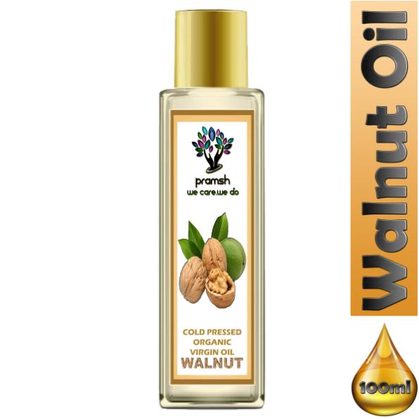 Pramsh Cold Pressed Organic Virgin Walnut (Akhrot) Oil Hair Oil