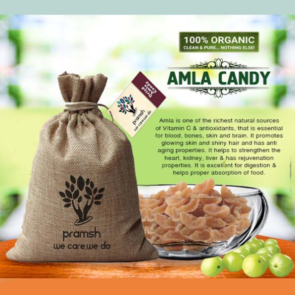 Pramsh Luxurious Quality Honey Amla Candy (Indian Gooseberry) No-Sugar Added