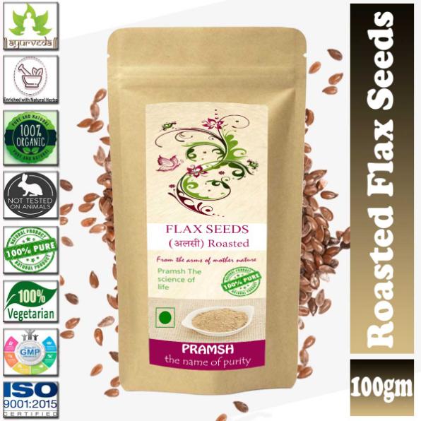 Pramsh Premium Quality Roasted Flax Seeds (Alsi)
