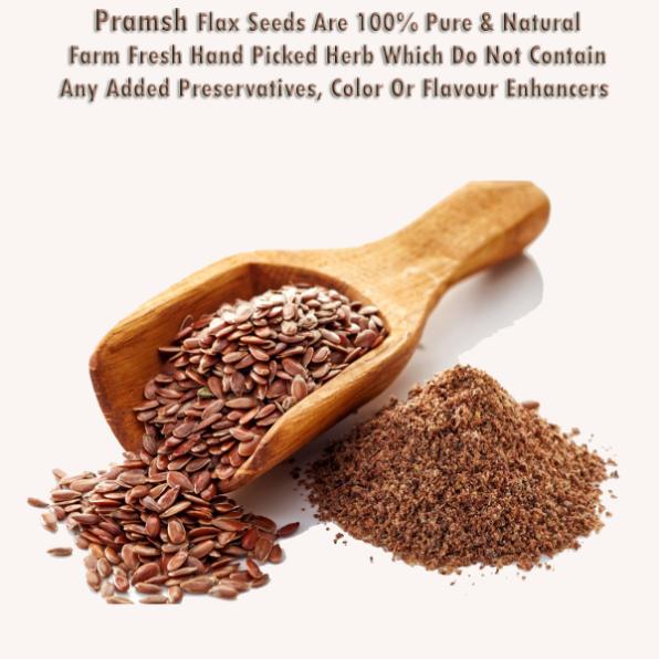 Pramsh Premium Quality Flax Seeds Powder Pack Of