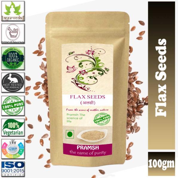 Pramsh Premium Quality Flax Seeds (Alsi) Pack Of