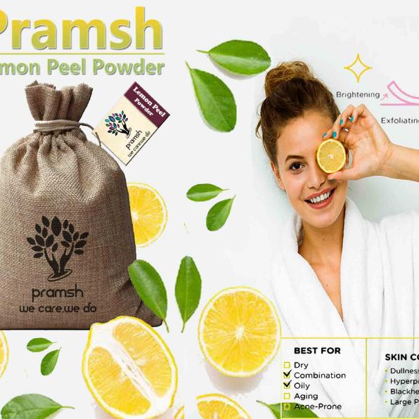 Pramsh Luxurious Lemon Peel Powder Pack Of