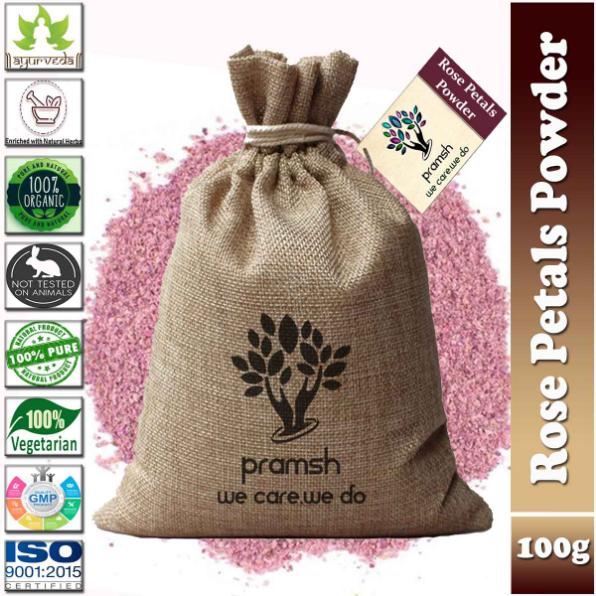 Pramsh Luxurious Rose Petals Powder Pack Of