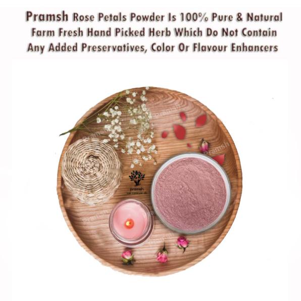 Pramsh Luxurious Rose Petals Powder Pack Of