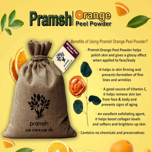 Pramsh Luxurious Orange Peel Powder Pack Of