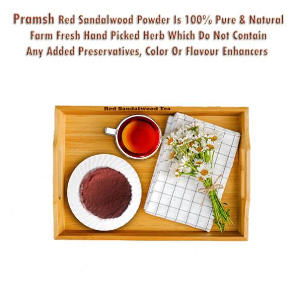 Pramsh Luxurious Red Sandalwood (Chandan) Powder Pack Of