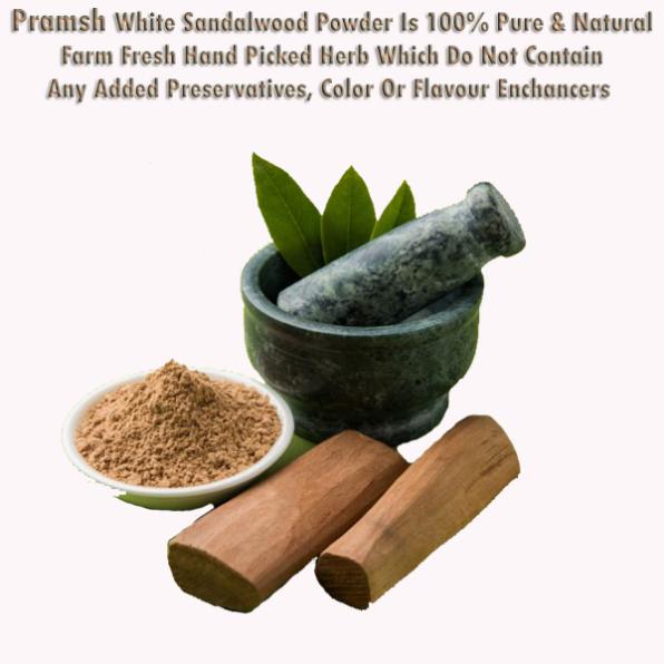 Pramsh Luxurious White Sandalwood (Chandan) Powder Pack Of